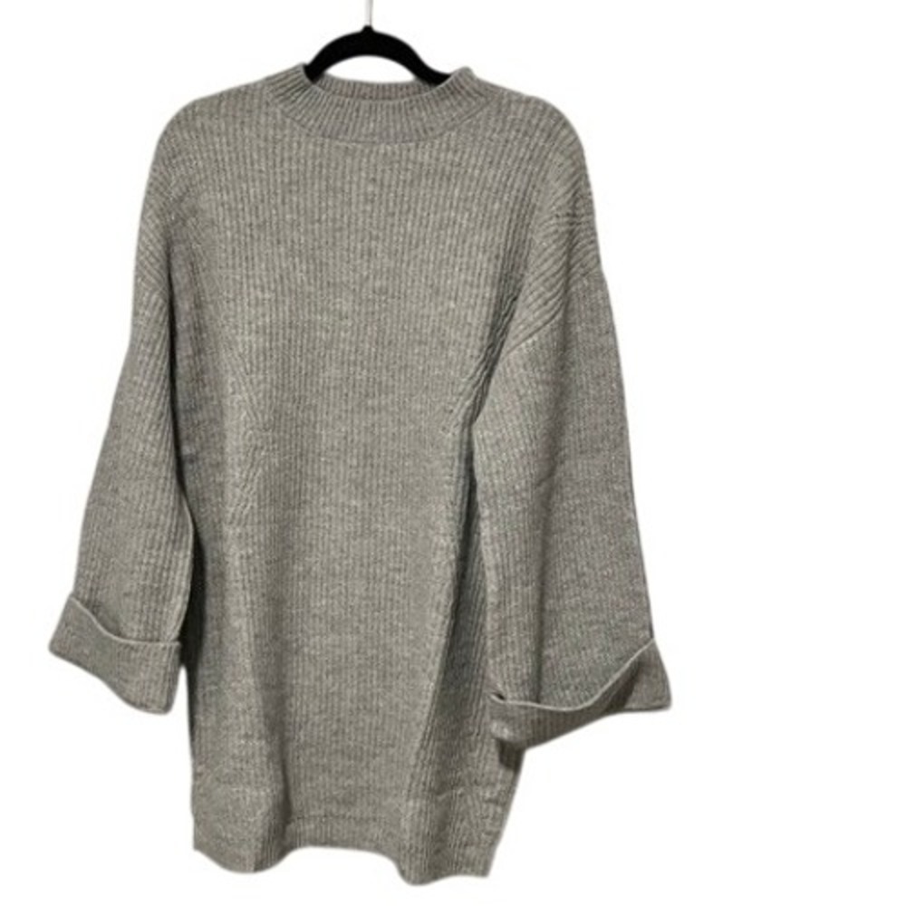 Commense Gray Midi Dress